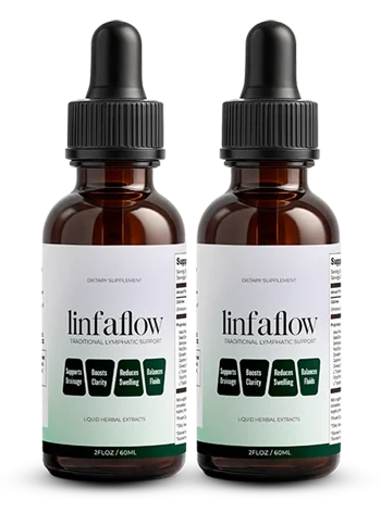 Two Linfaflow bottles